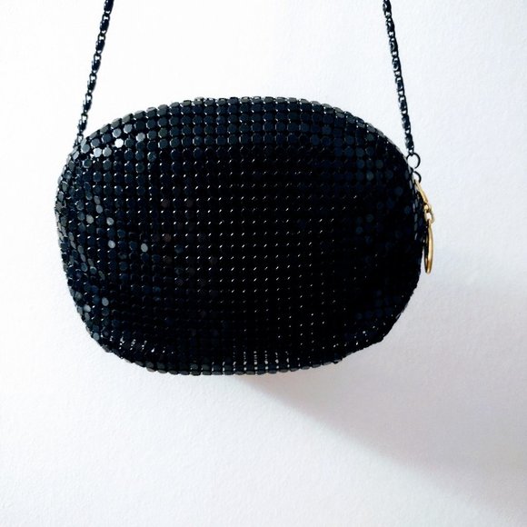 Another Y&S Original Small Black, Gold, Silver Mesh Crossbody Purse - Picture 10 of 10